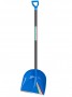 Лопата снеговая Центро инструмент "Феличита" 1022-Ч с черенком, синяя 