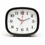 Будильник Рубин кварц, корпус черный "Классика"