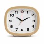 Будильник Рубин кварц, корпус бежевый "Классика"