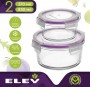 Набор круглых контейнеров Eley 2 шт ELSTH010P