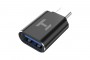 Адаптер HARPER CHH-01M OTG USB-С - USB-A Black