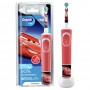 Электрическая зубная щетка ORAL-B Vitality D100.413 Kids Cars (Красный)