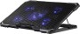 Теплоотводящая подставка Defender NS-518 17" Blue Led (USB) Black