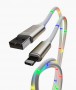 USB кабель Lightning WIIIX CB930-U8-2A-MUSIC-10W (1m) Белый