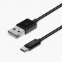 USB кабель Deppa USB - USB Type-C Black (1,2м) 72206