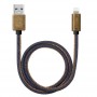 USB кабель Deppa Jeans USB - 8 pin MFI Blue (1,2м) 72275