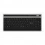 Клавиатура Oklick 860S Беспроводная (USB+BT) Silver-Black
