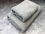 Набор полотенец Geometric 50*90 и 70*140 Махра Серый A90351