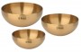 Набор мисок Rashel 15/18/20 см 3 шт. золото R-692