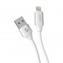 USB кабель Deppa Silk USB - Lightning White (1.2м) 72534