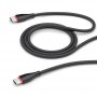 USB кабель Deppa Ceramic Type-C - Type-C Black (1м) 72397