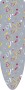 Чехол д/гл. доски Ника ЧПА3 тефлон с поролоном 1300х550мм