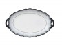Блюдо Rashel 31 см овальное c ручками R-31102
