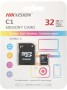 Карта флеш-памяти Hikvision MicroSD 32GB Class10 UHS-I U1 + ADP