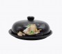 Блюдо для блинов Prima Collection Черный трюфель 23 см с крышкой HC604R-F12