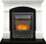 Каминокомплект: Портал Langford STD белый, черный с очагом Royal Flame Aspen Black