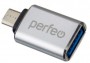 Адаптер Perfeo C3002 OTG адаптер USB 3.0 - micro USB Silver