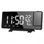 Радиочасы Soundmax SM-1523U с проекцией Black
