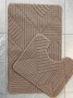 Набор ковриков BeeTex 55*90 и 45*55 мокко МС3-002