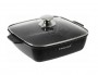 Жаровня квадратная Мечта Гранит black Induction Pro 26х26 см 38802И