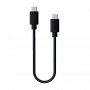 USB кабель Deppa USB Type-C - USB Type-C 3A, Black (1,2м) 72302