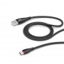 USB кабель Deppa Ceramic USB - Type-C Black (1м) 72288