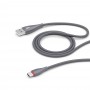USB кабель Deppa Ceramic USB - Type-C Grey (1м) 72289