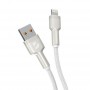 USB кабель Deppa USB-8 pin Elite White (1m) 72508