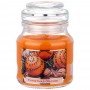 Свеча ароматизированная в баночке Bartek Рождественский Апельсин 130 гр 7*10 см 350-227