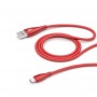USB кабель Deppa Ceramic USB - Micro USB Red (1м) 72287