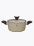 Кастрюля Rashel 3 л кремовый гранит R-23330