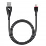 USB кабель Deppa Ceramic USB - Micro USB Black (1м) 72285