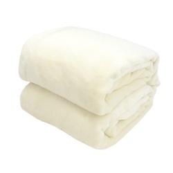 Плед ND Home Велсофт 200х220 Коралл кремовый 306808