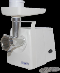 Мясорубка Нептун КАЖИ.332222008-01, цвет Белый, производительность 2,2 кг/мин, мощность 1 600 Вт