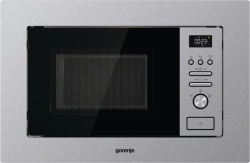 Встраиваемая микроволновая печь Gorenje BM201AM1X, цвет Серебристый, 20 л.