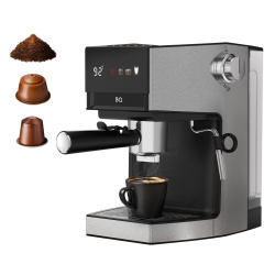 Кофеварка BQ CM3003 Стальной-черный