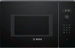 Встраиваемая микроволновая печь Bosch BFL554MB0, цвет Чёрный, 25 л.