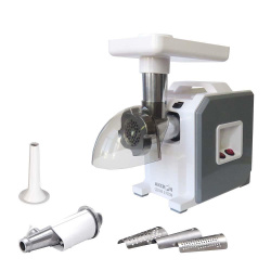 Мясорубка Аксион М43.04, цвет Белый, производительность 2 кг/мин, мощность 1 900 Вт