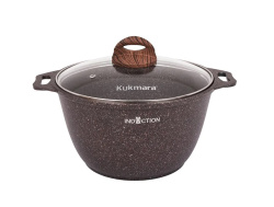 Кастрюля Kukmara Granit Ultra Induction red 4 л кгаи42а