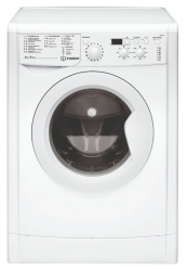 Стиральная машина с фронтальной загрузкой Indesit IWSD 6105 UZ, Max загрузка - 6кг, Max отжим - 1 000об/мин., цвет Белый