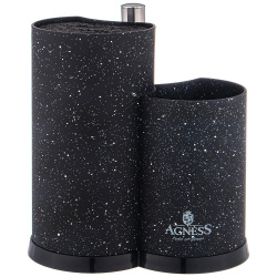 Подставка для ножей Agness с держателем для полотенец 911-752