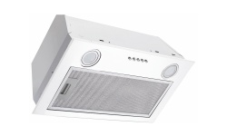 Встраиваемая вытяжка ATL 1003, цвет Белое стекло, ширина 52,5см.