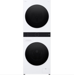 Стирально-сушильная колонна LG W4W8LVPKWHM, цвет Белый