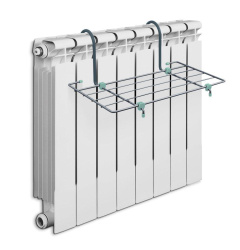 Сушилка для белья на батарею Ника Серая СБ5-45П/С 