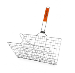 Решетка-гриль Diolex с хром. покрытием 32x20 см DX-G0003