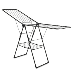 Сушилка для белья двухуровневая Ника Черная СБ8П/Ч