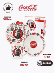 Набор посуды детский Кока-кола 299784