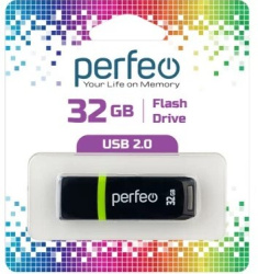 USB накопитель 32Gb USB2.0 Perfeo C11 Black