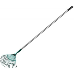 Грабли веерные GRINDA PR-40 ALU  алюминиевый черенок