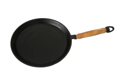 Сковорода блинная Камская Посуда 24 см чугунная бл240